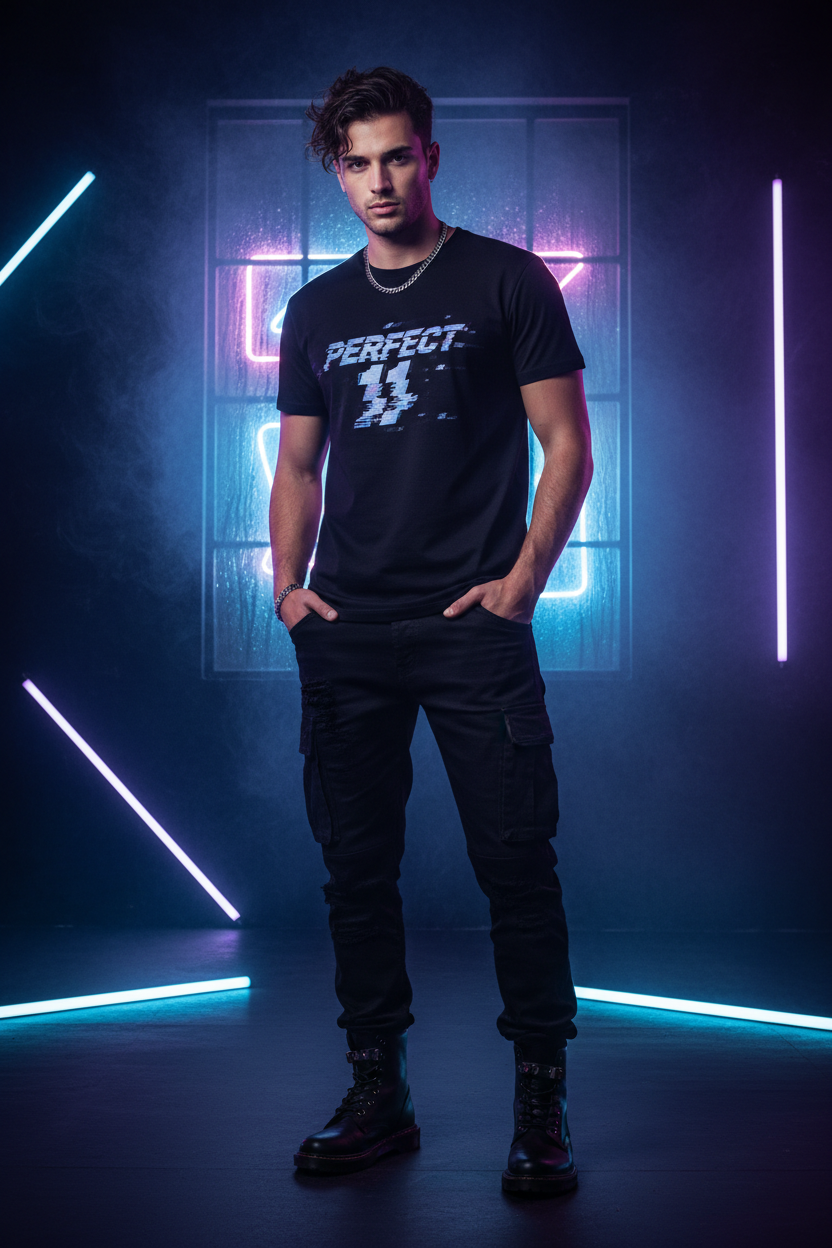 Male Model in Perfect 11 Tee