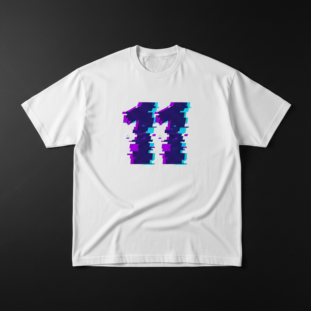 Eleven Glitch Tee